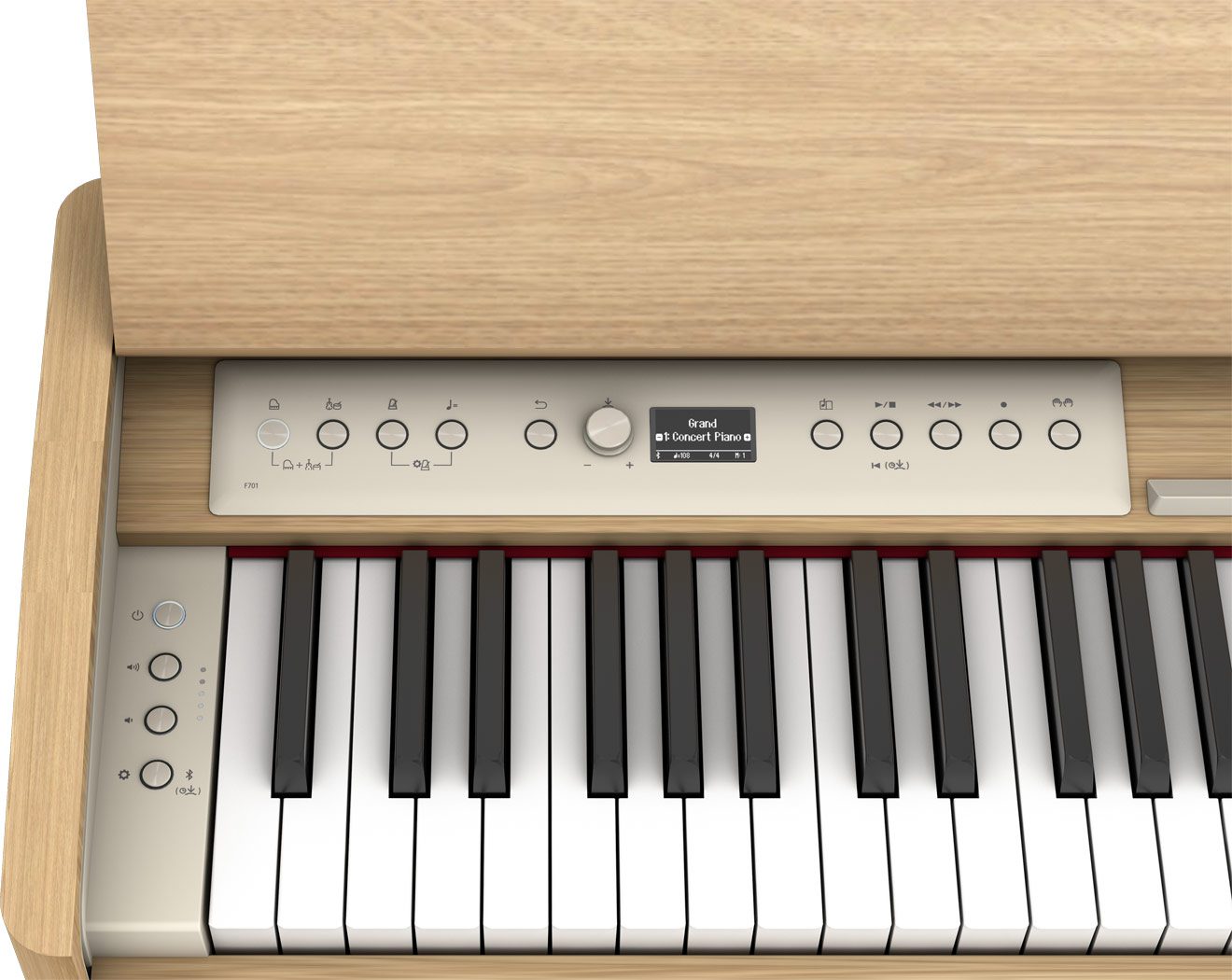 Roland F701-LA Digital Piano - Light Oak - Image 8