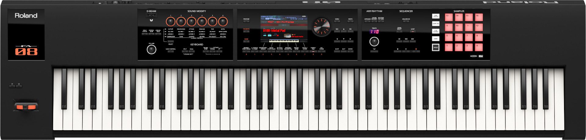 Roland FA-08 Music Workstation - Image 2