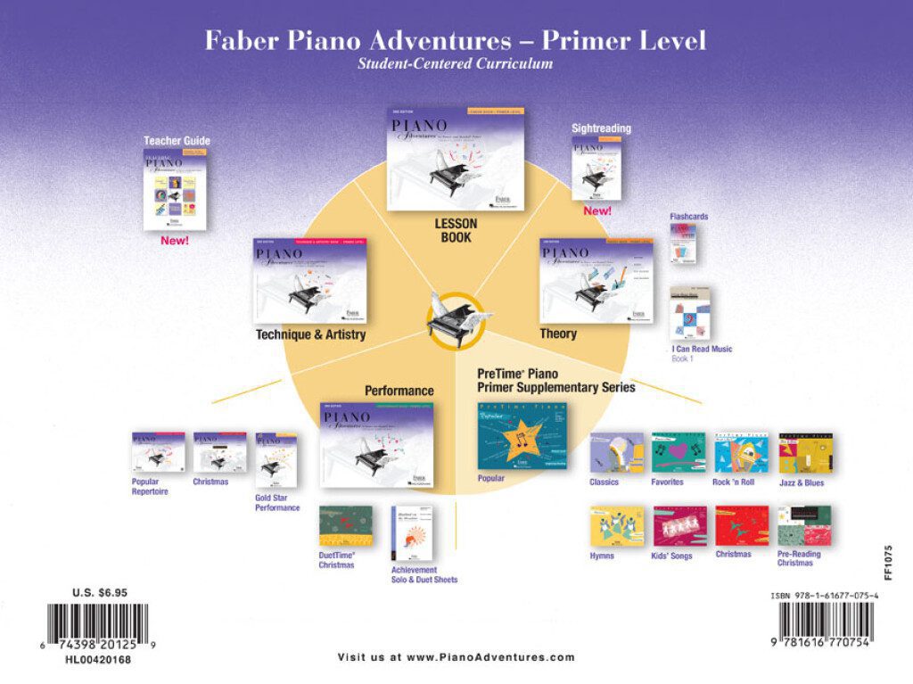 Piano Adventures - Lesson Book - Primer Level - Image 2