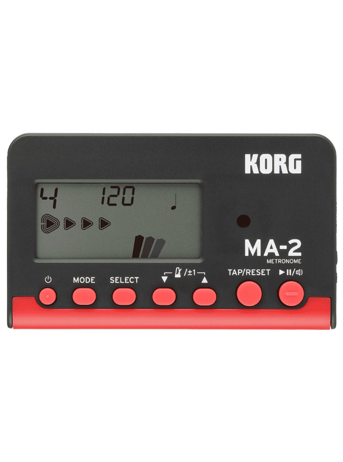 KORG MA-2 Metronome - Black/Red