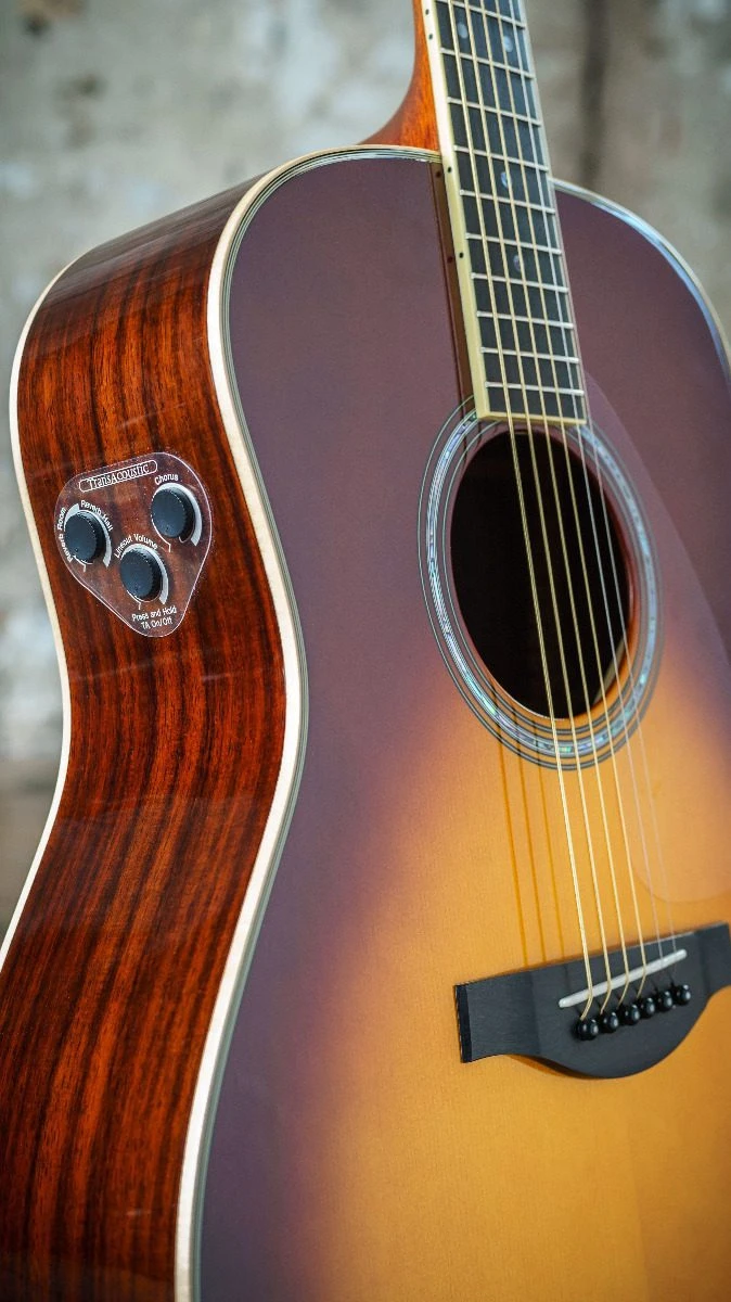 Yamaha LL-TA TransAcoustic - Brown Sunburst - Image 6