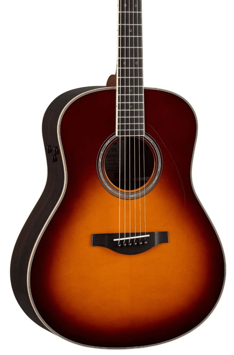 Yamaha LL-TA TransAcoustic - Brown Sunburst - Image 2
