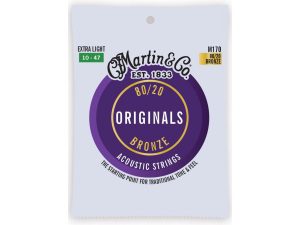 Martin "The Original" Guitar Strings M175 - Custom Light - 11-52