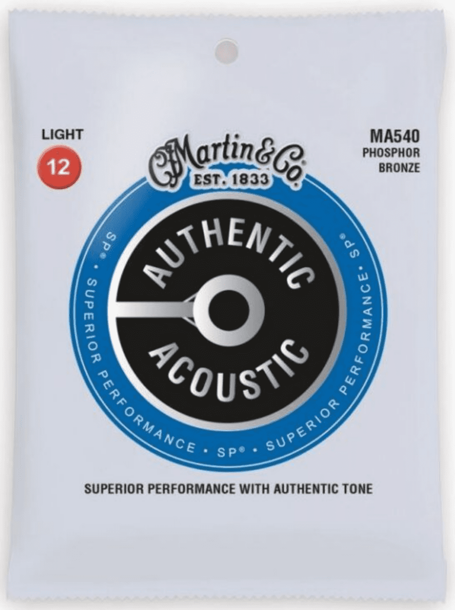 Martin Authentic Acoustic SP Light .12-.54 - Phosphor Bronze