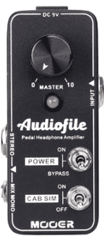 MOOER Audiofile Pedal Headphone Amplifier