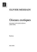 Olivier Messiaen - Oiseaux Exotiques / Exotic Birds for Piano and Small Orchestra.