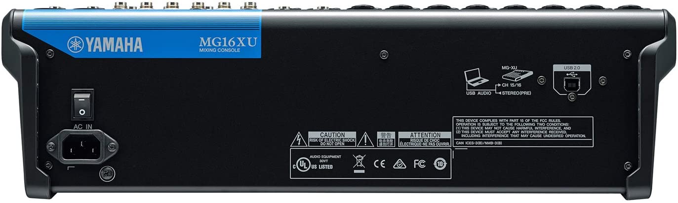 Yamaha MG16XU Mixing Console - Image 2