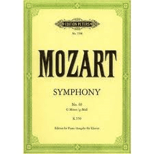 Mozart - Symphony No. 40 in G minor (K 550) for Piano.