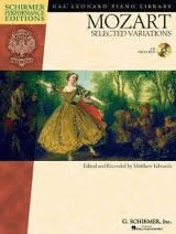 Mozart - Selected Variations for Piano (CD Included).