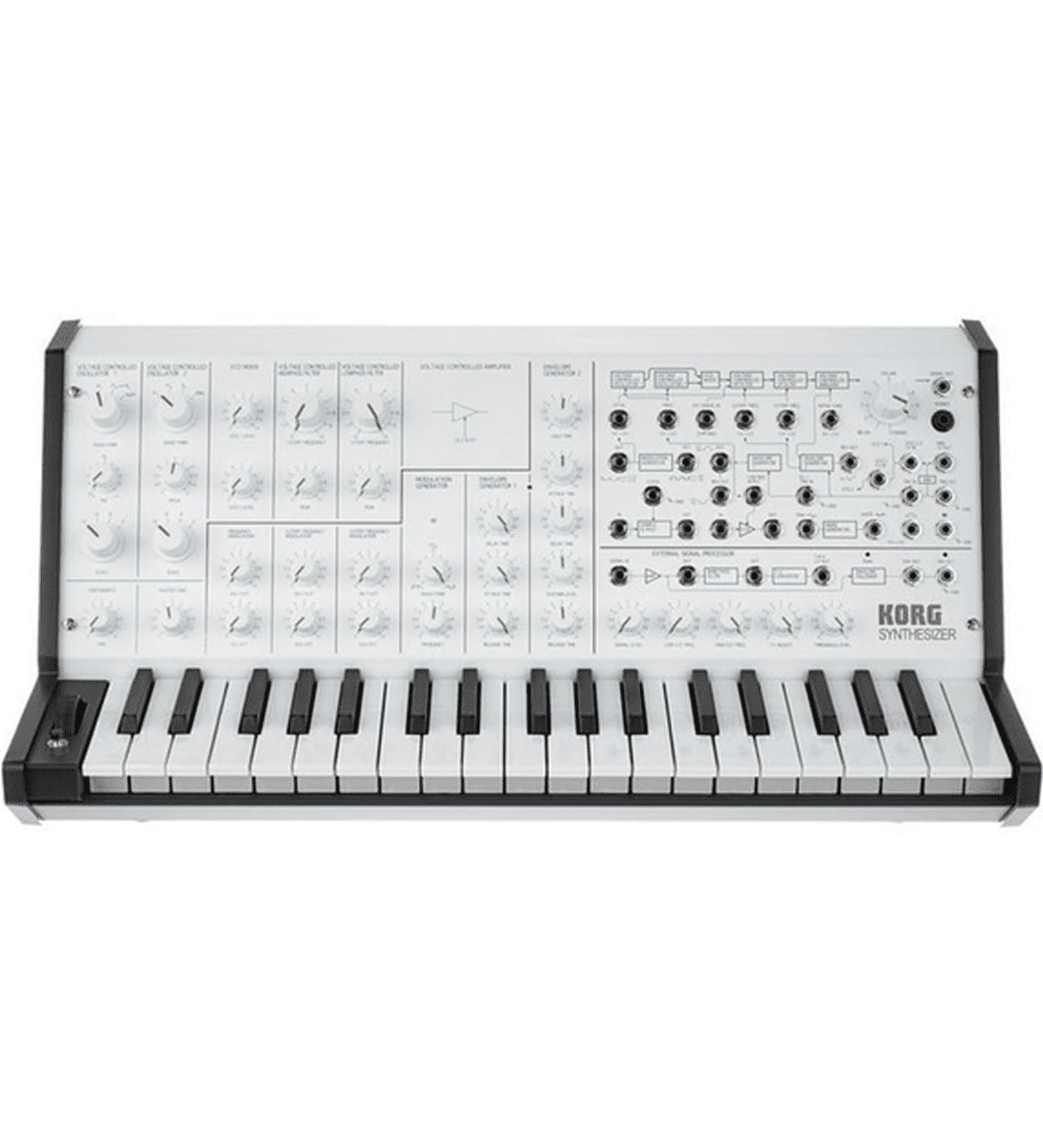 KORG MS-20 Mini WH Ltd Ed Monophonic Synthesizer