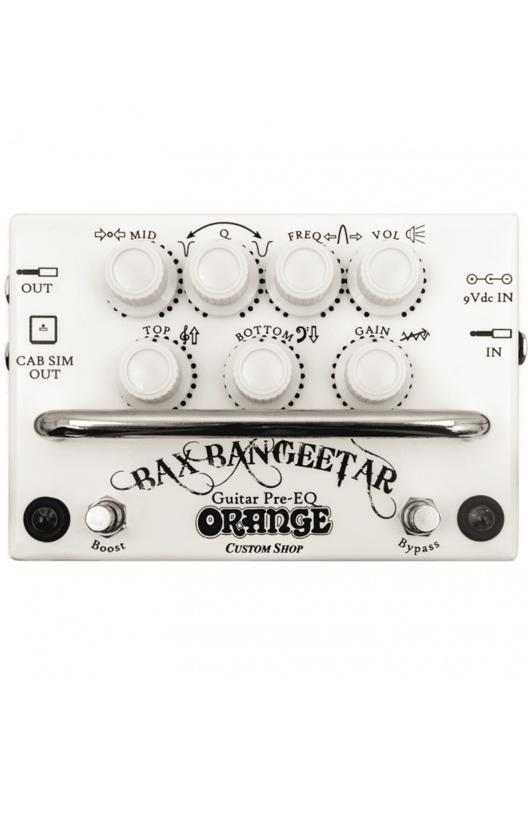 Orange BAX Bangeetar - Guitar Preamp and EQ - White