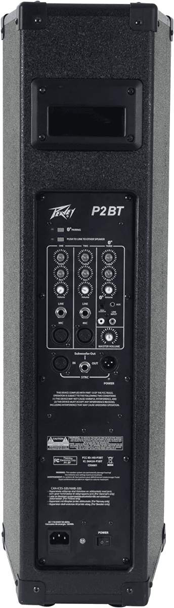 Peavey P2 BT All-in-One Portable P.A. System - Image 2
