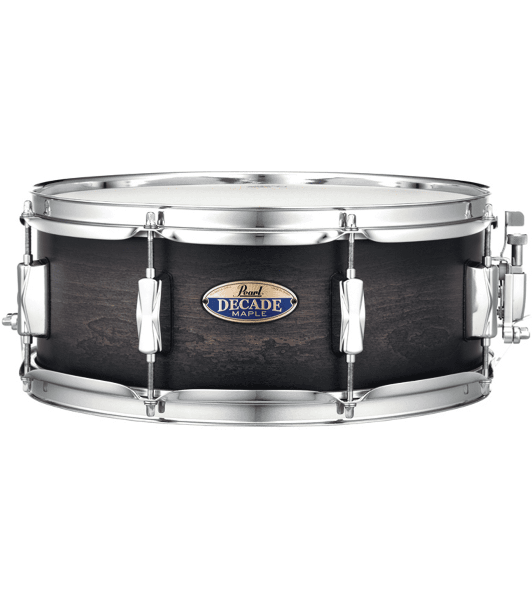 Pearl Decade Maple 14 x 5.5 Snare Drum - Satin Black Burst