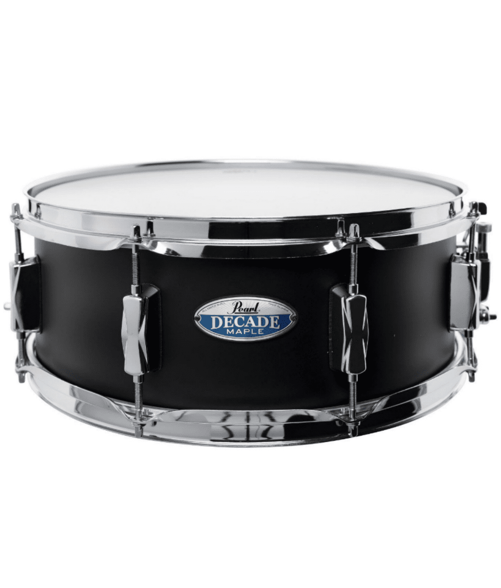 Pearl Decade Maple 14 x 5.5 Snare Drum - Satin Slate Black - DMP1455S/C261 - Image 2