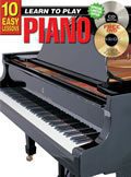 10 Easy Lessons: Learn To Play Piano - Book/CD/DVD.