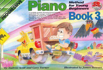 Progressive Piano Method for Young Beginner: Book 3 - Book/CD.
