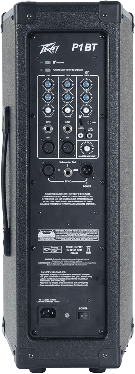 Peavey P1 BT All-in-One Portable PA System - Image 2