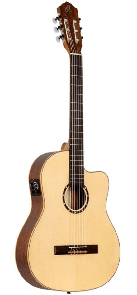 Ortega RCE125SN Nylon Sting w/Thinline Body