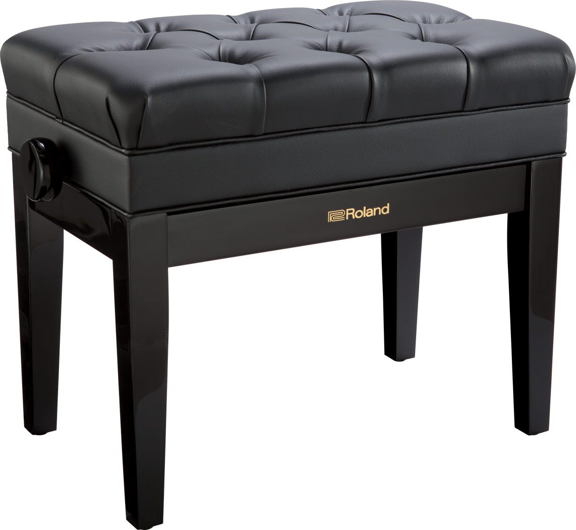 Roland RPB-500PE Piano Bench w/Storage - Polished Ebony