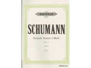 Schumann - Grand Sonata No. 3 in F minor Op. 14 for Piano.