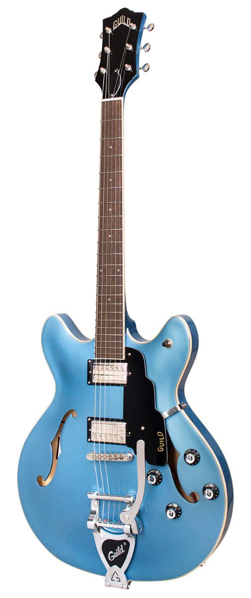Guild Starfire I DC w/Vibrato - Pelham Blue - Image 3