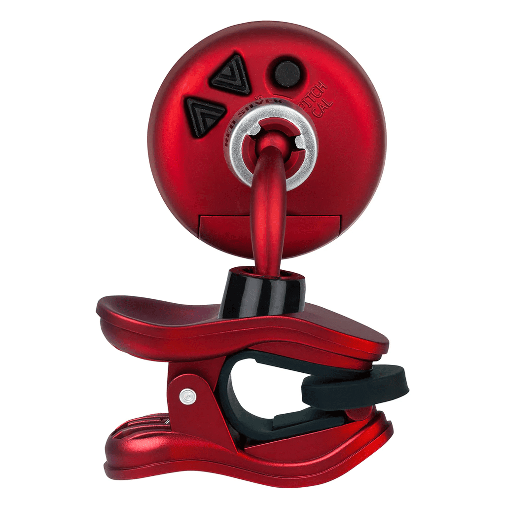 Snark Silver SIL1RD Clip-On All Instrument Tuner - Red Silver - Image 2