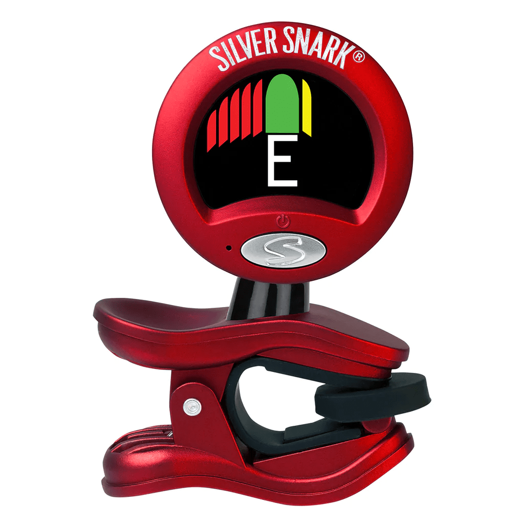 Snark Silver SIL1RD Clip-On All Instrument Tuner - Red Silver - Image 3