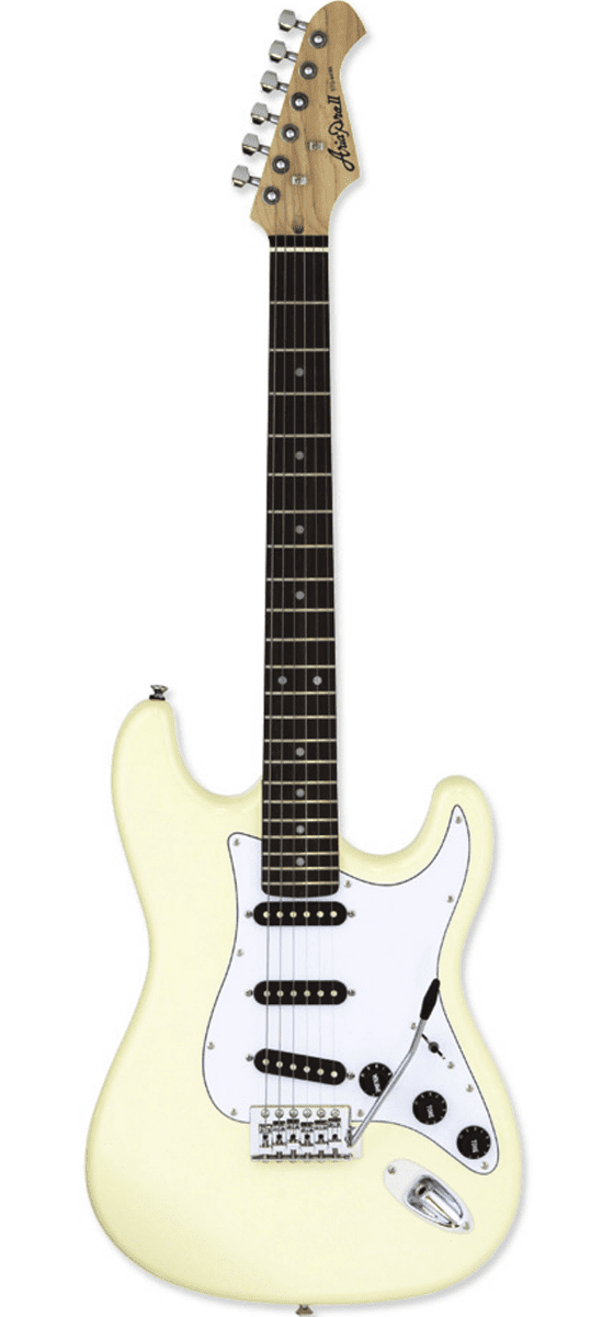 Aria STG-003 SPL Vintage White