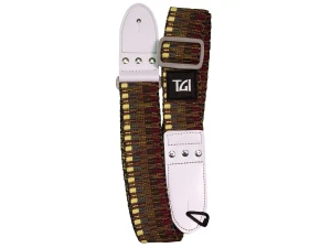 TGI Guitar Strap Woven Cotton - Beige