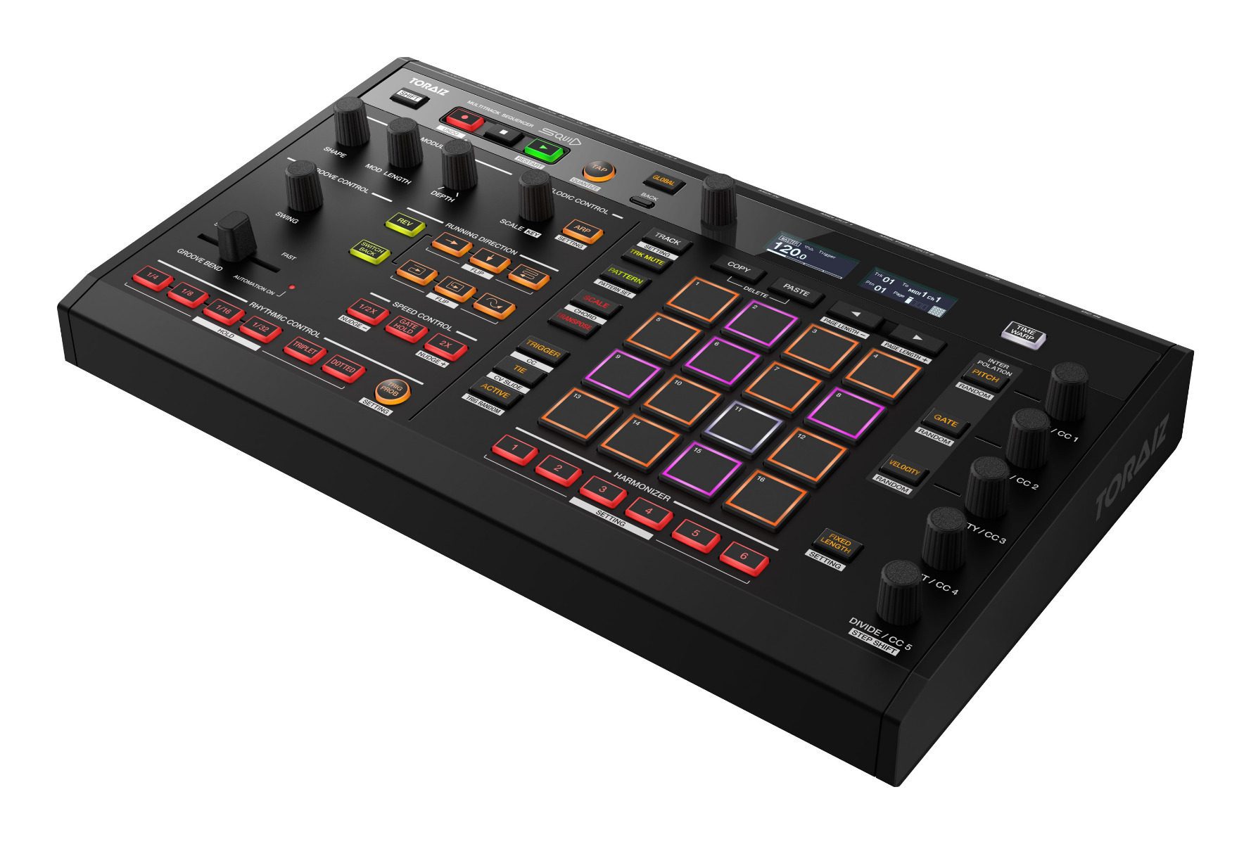 Toraiz Squid 16 Track Dynamic Sequencer - Image 2