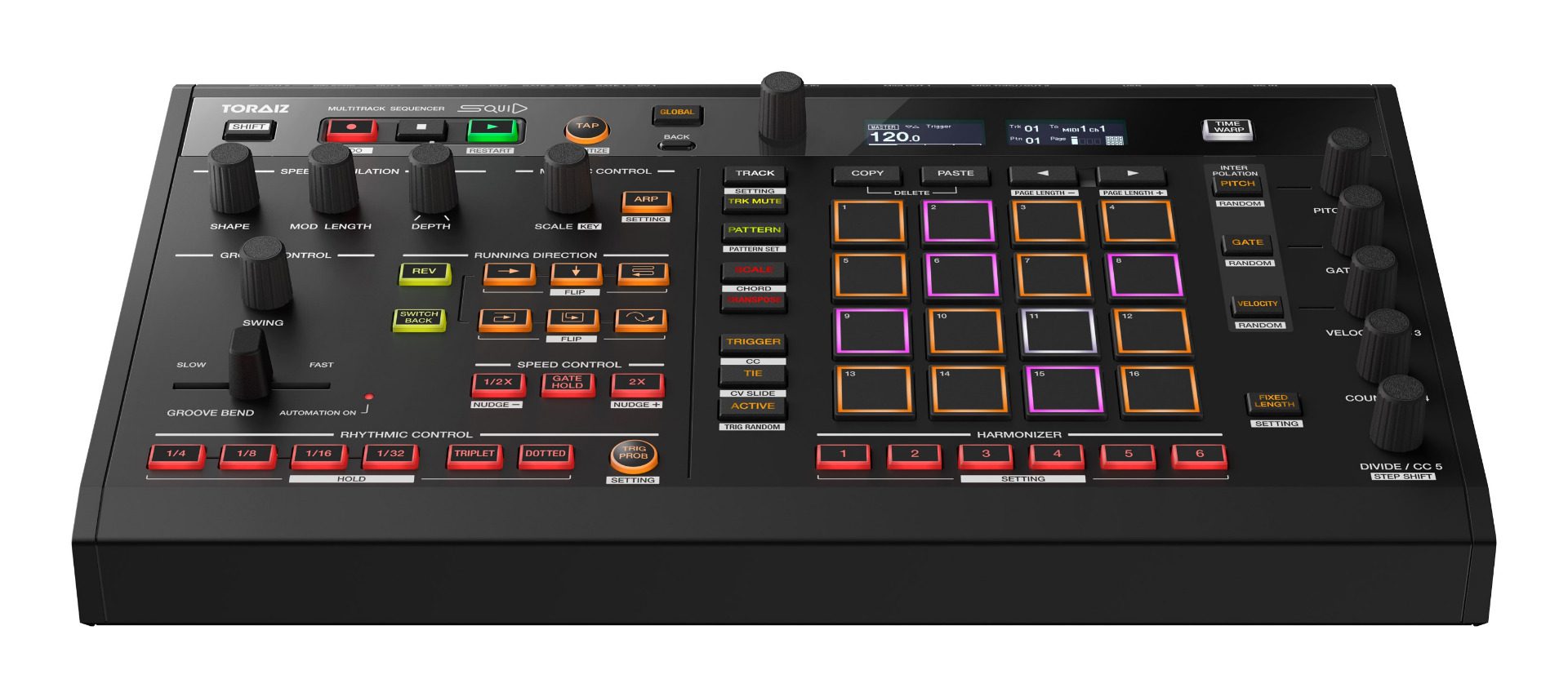 Toraiz Squid 16 Track Dynamic Sequencer - Image 3
