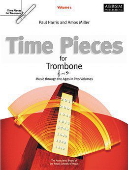 Time Pieces for Trombone Volume 1 (Treble & Bass Clef) - Paul Harris & Amos Miller