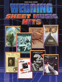 Wedding Sheet Music Hits for Piano, Vocal and Guitar (PVG).
