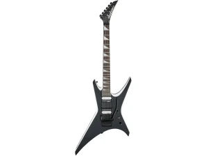 Jackson JS32 Warrior - Black w/White Bevels