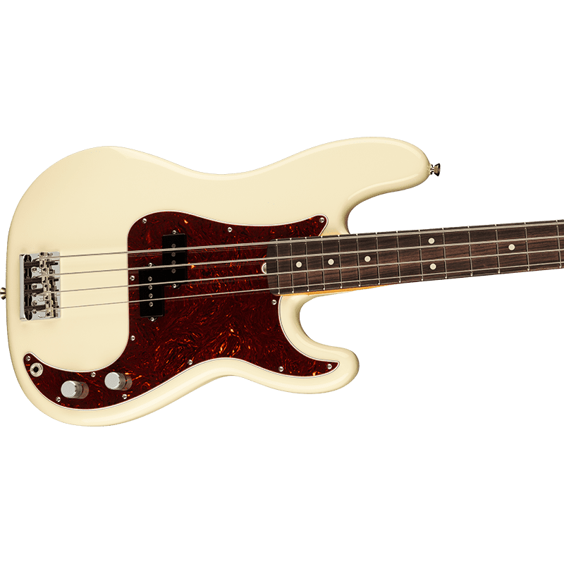 Fender American Professional II Precision Bass - RW - Olympic White - Image 3