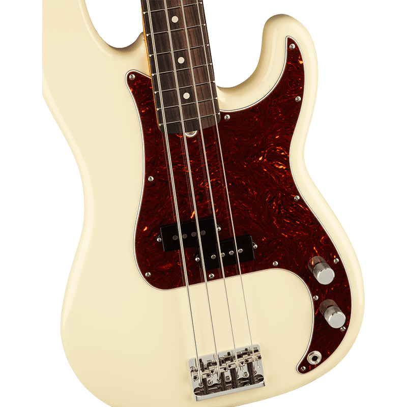 Fender American Professional II Precision Bass - RW - Olympic White - Image 4
