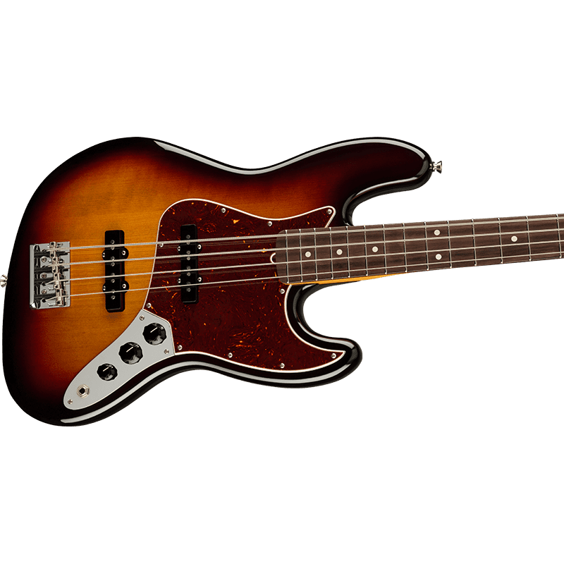 Fender American Professional II Jazz Bass - RW - 3 Colour Sunburst - Image 3