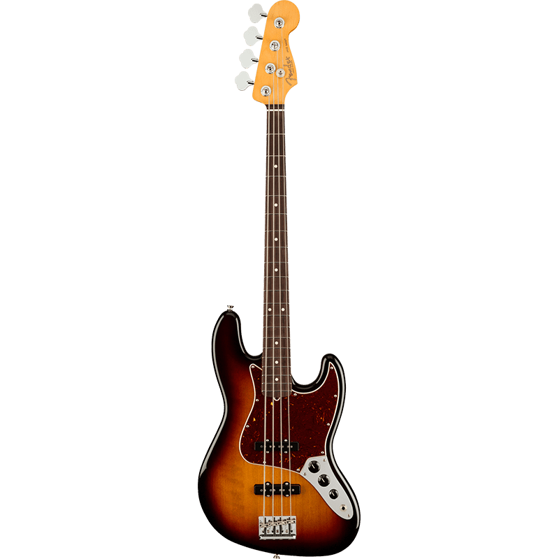 Fender American Professional II Jazz Bass - RW - 3 Colour Sunburst
