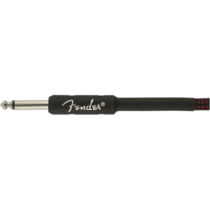Fender Professional 18,6ft Instrument Cable - Red Tweed - Image 2