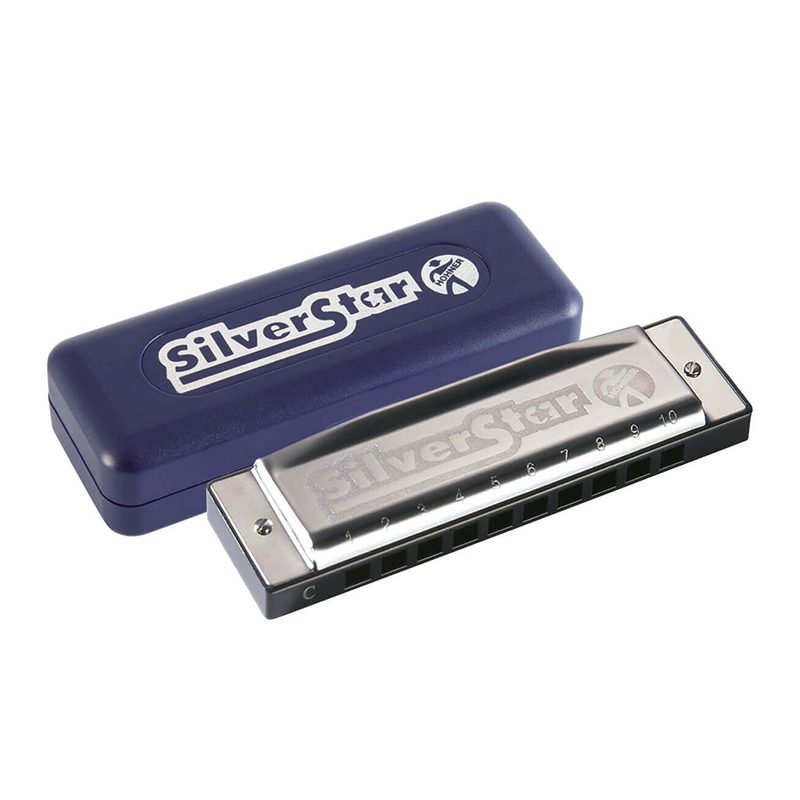 Hohner Silver Star Harmonica - Key B
