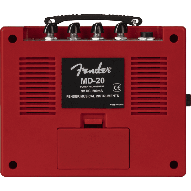 Fender Mini Deluxe Amp - Red - Image 2