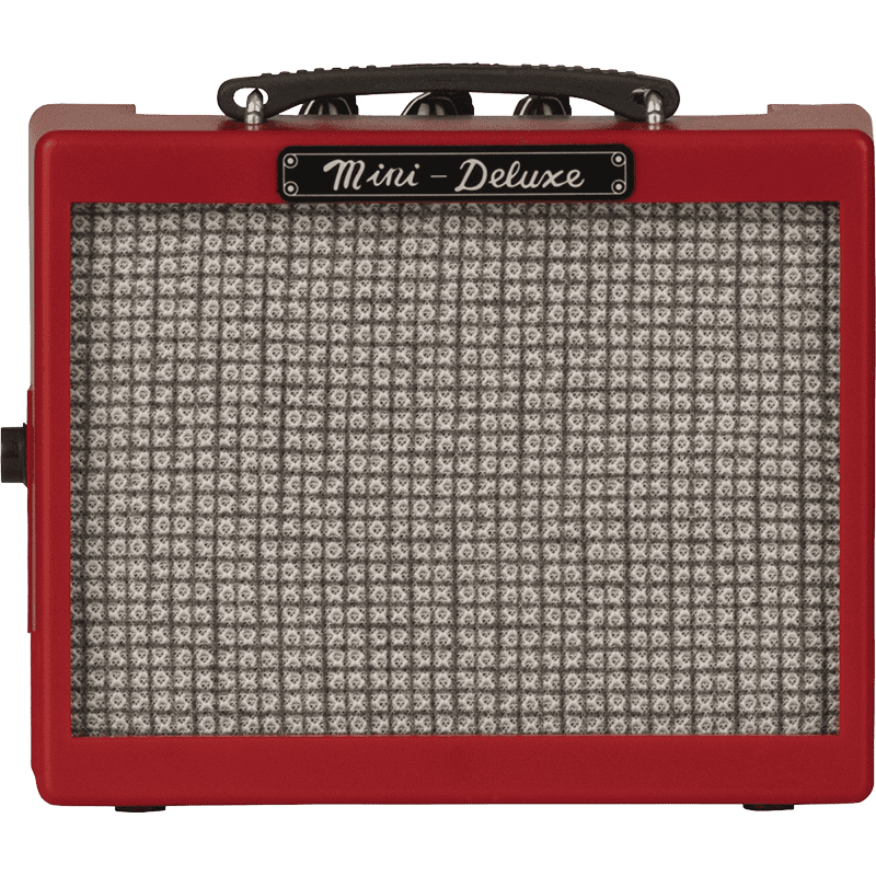 Fender Mini Deluxe Amp - Red - Image 4