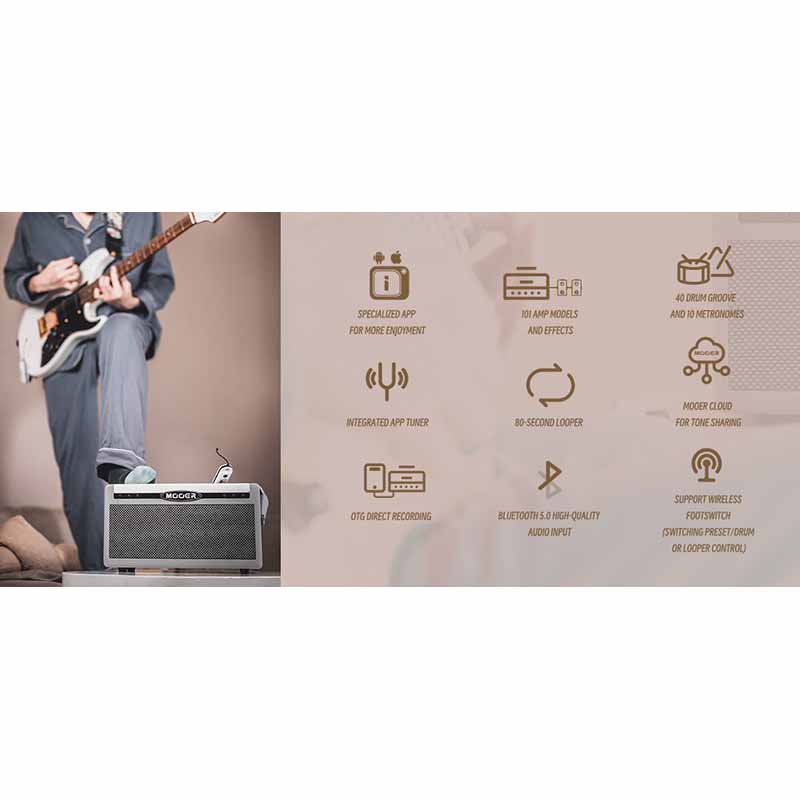 MOOER SD30i Intelligent Guitar Amplifier - Image 2
