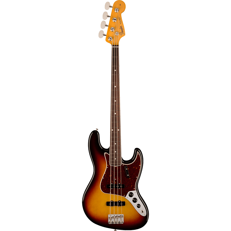 Fender American Vintage II 1966 Jazz Bass - RW - 3 Colour Sunburst