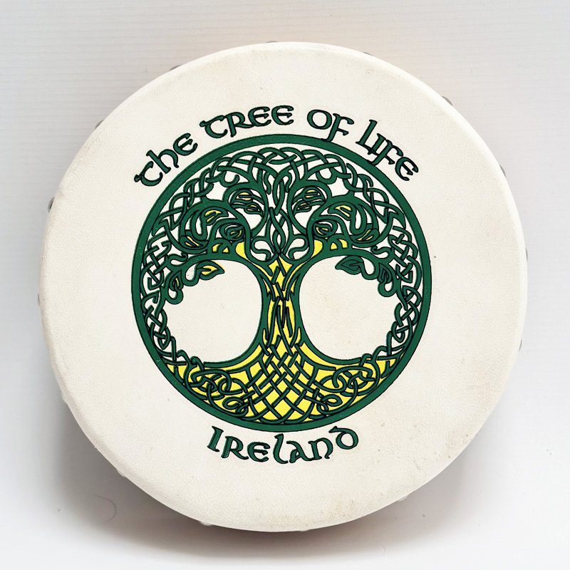 Koda 8" Bodhran - Tree Of Life