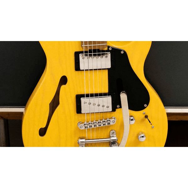 Sterling By Music Man Valentine JV60CB - Butterscotch - Ex Display - Image 4