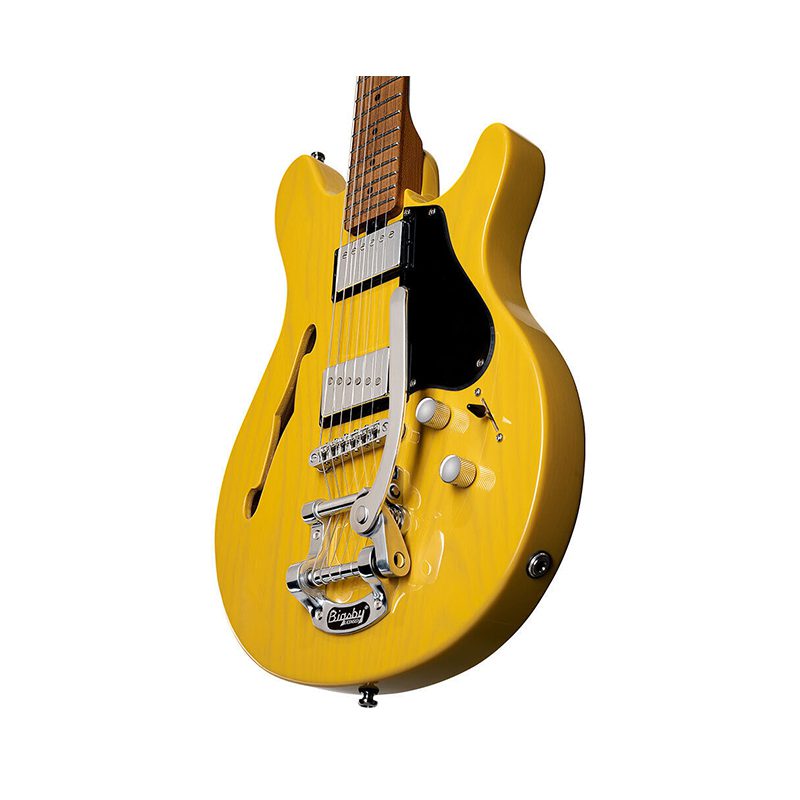 Sterling By Music Man Valentine JV60CB - Butterscotch - Ex Display - Image 7