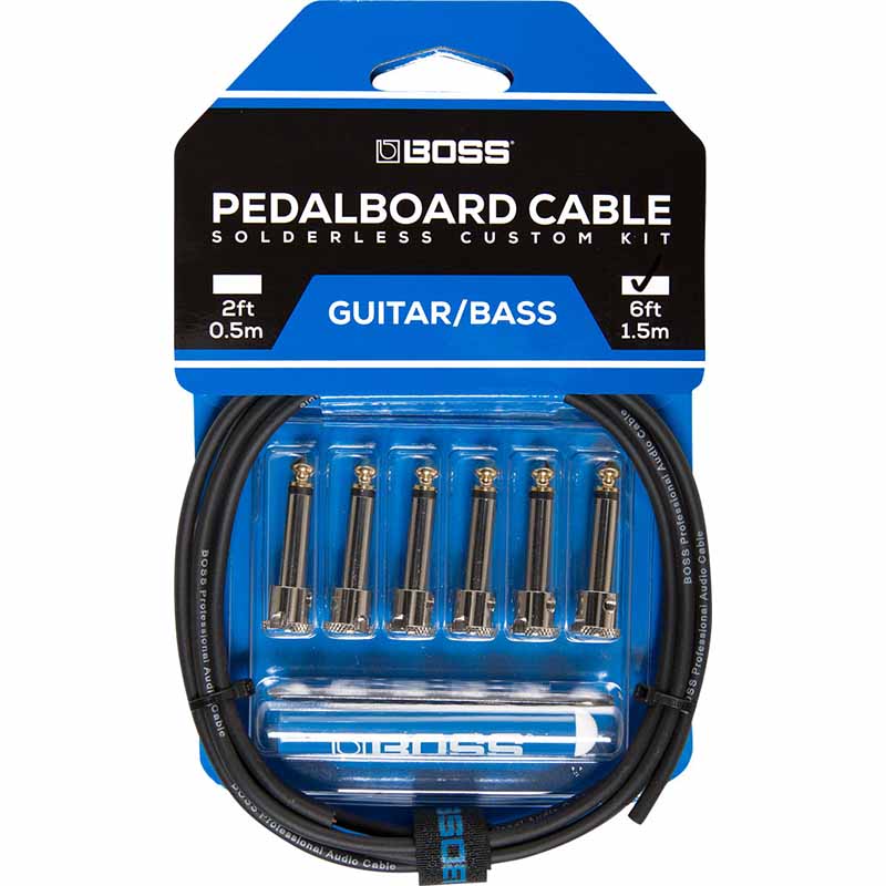 BOSS BCK-6 Solderless Pedalboard Cable Kit