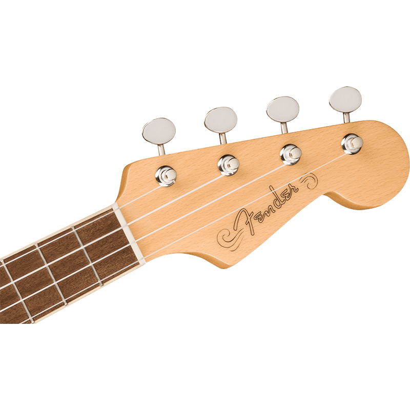 Fender Fullerton Jazzmaster Ukulele - 3 Tone Sunburst - Image 7