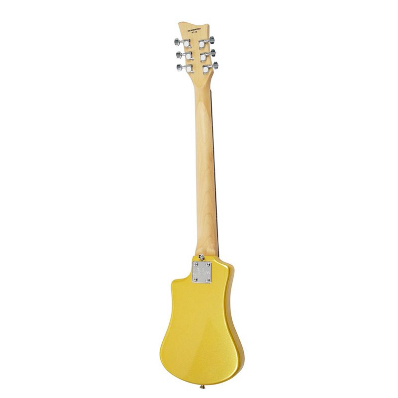 Hofner Shorty Guitar - Gold Top - Image 5
